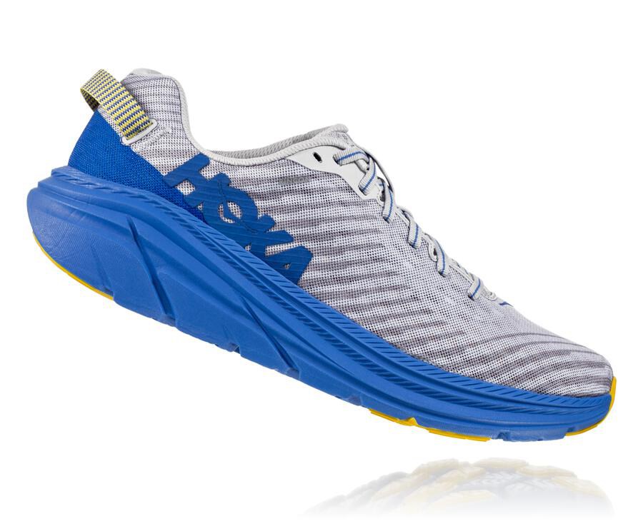 Hoka One One Rincon Löparskor Herr - Grå/Blå - SAYVR-5826